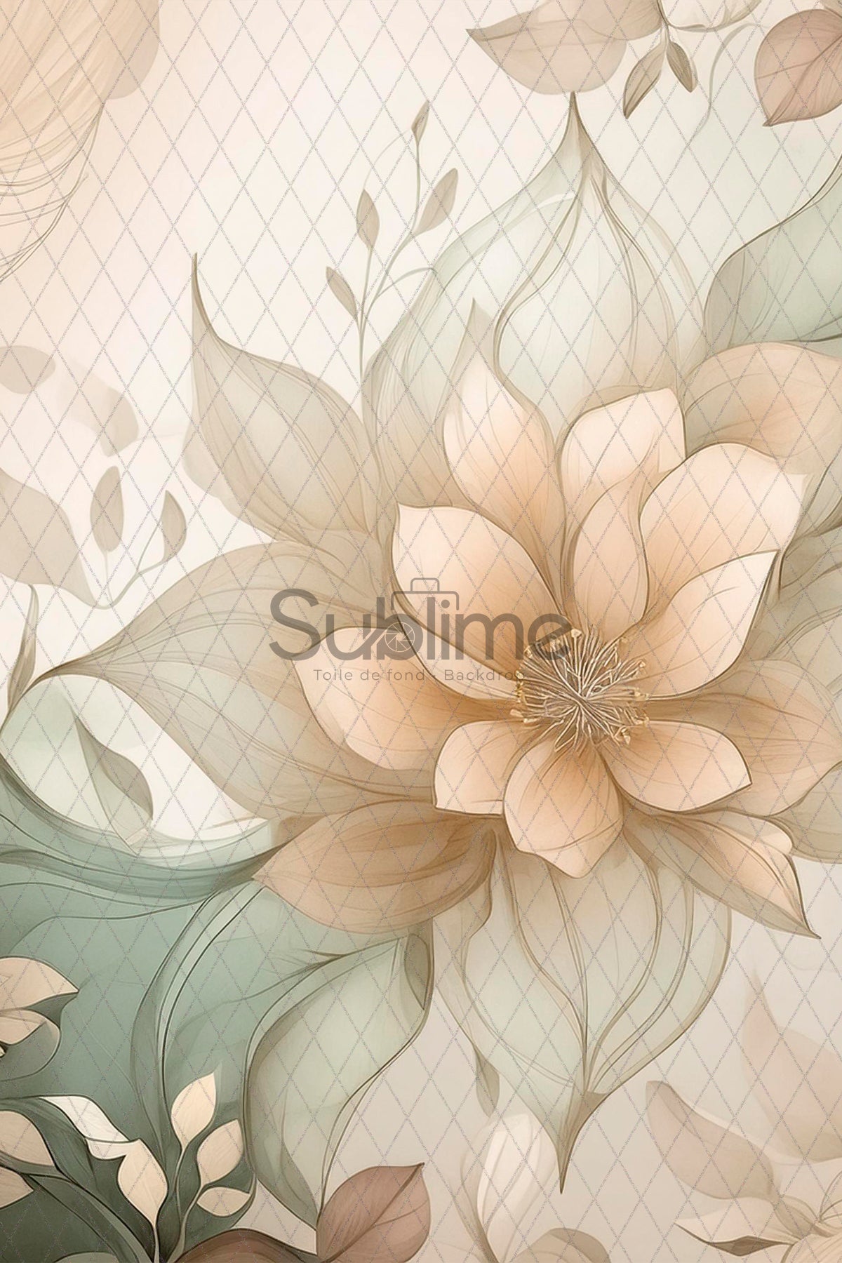 Fine Art White, Beige and Gray-21