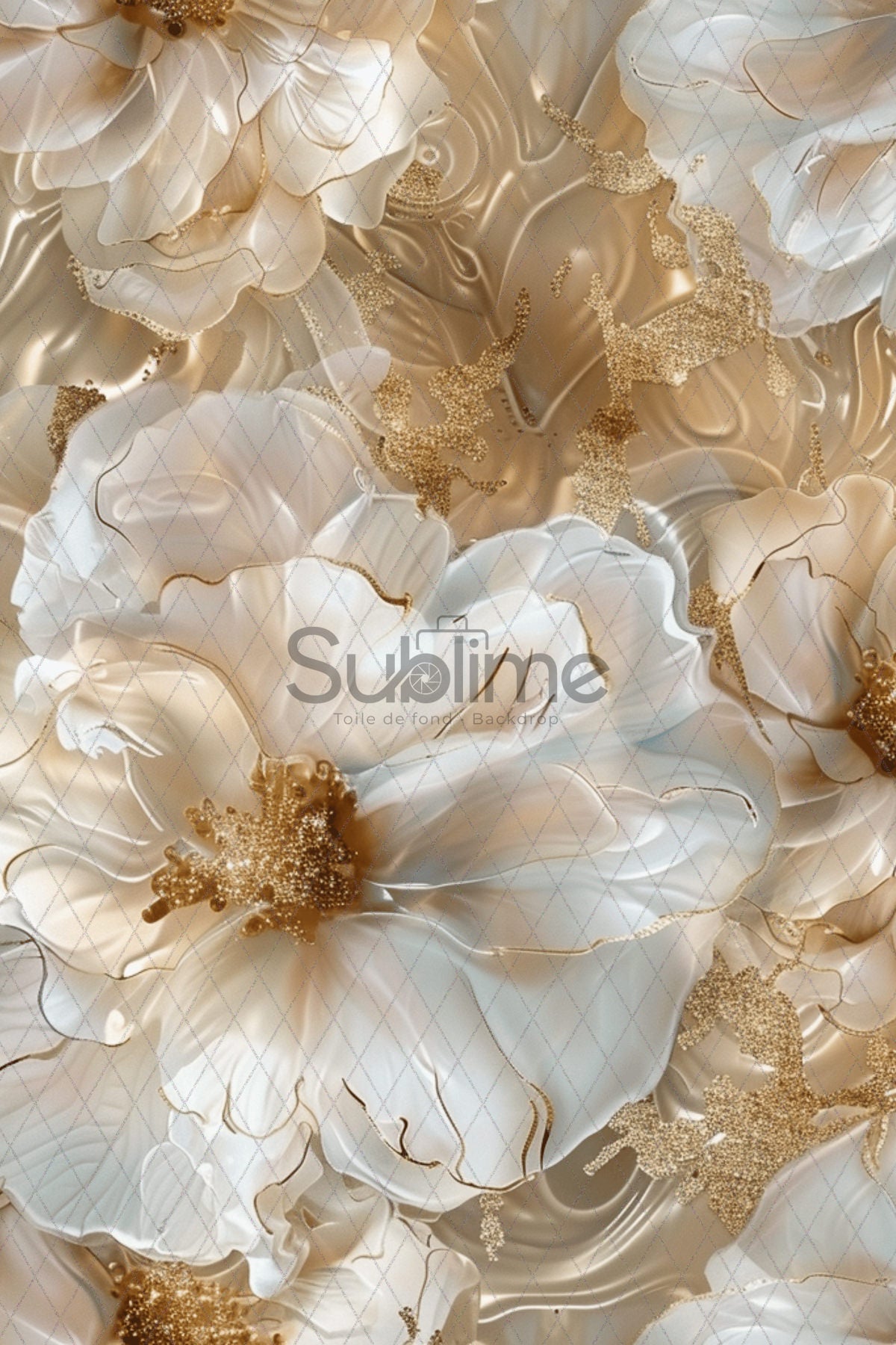 Fine Art White, Beige and Gray-21