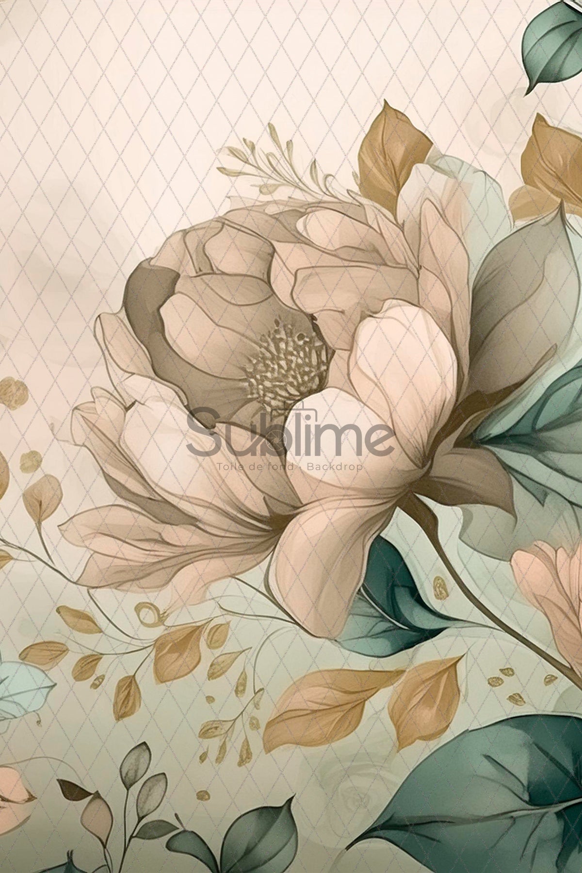 Fine Art White, Beige and Gray-21