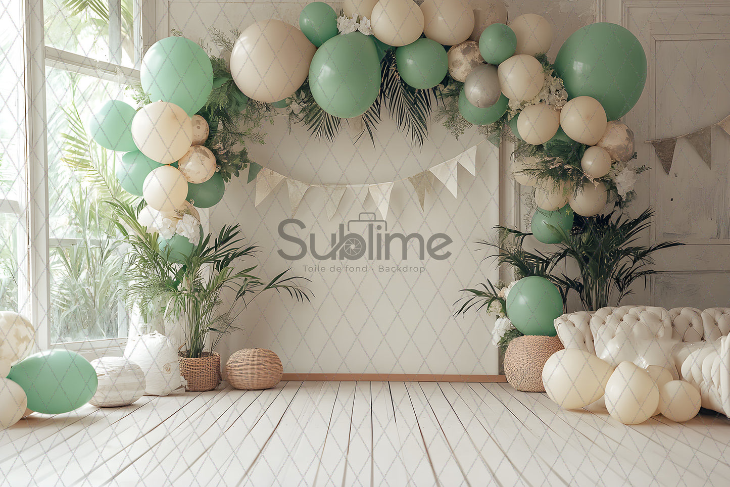 Smash ballon vert-6