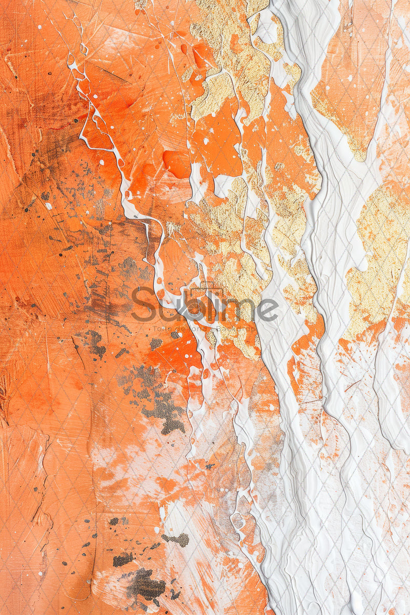 Fine Art Jaune et Orange-31