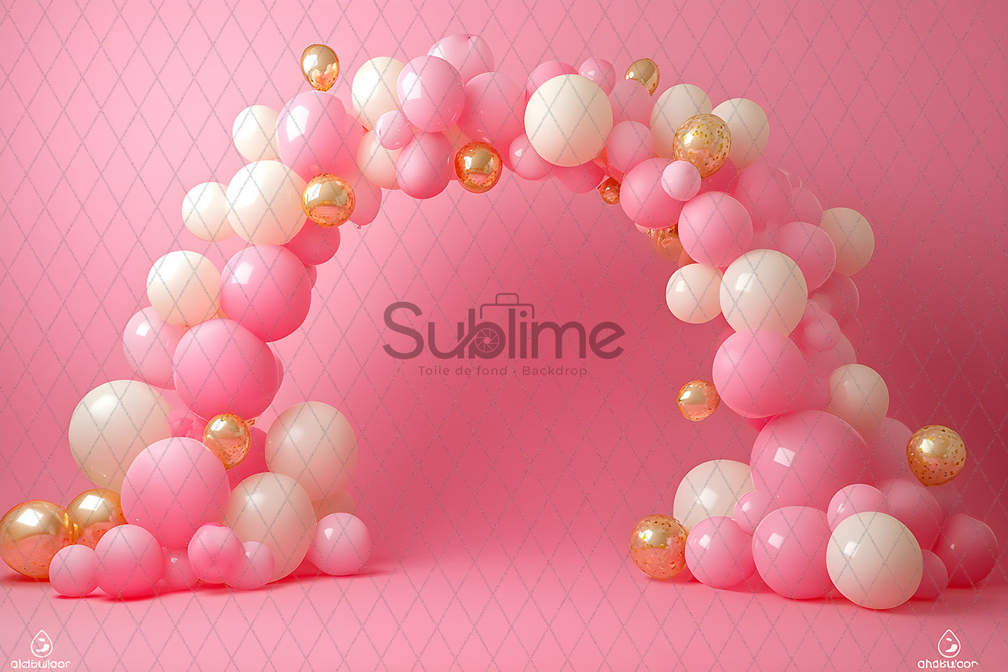 Smash Ballon Rose-25