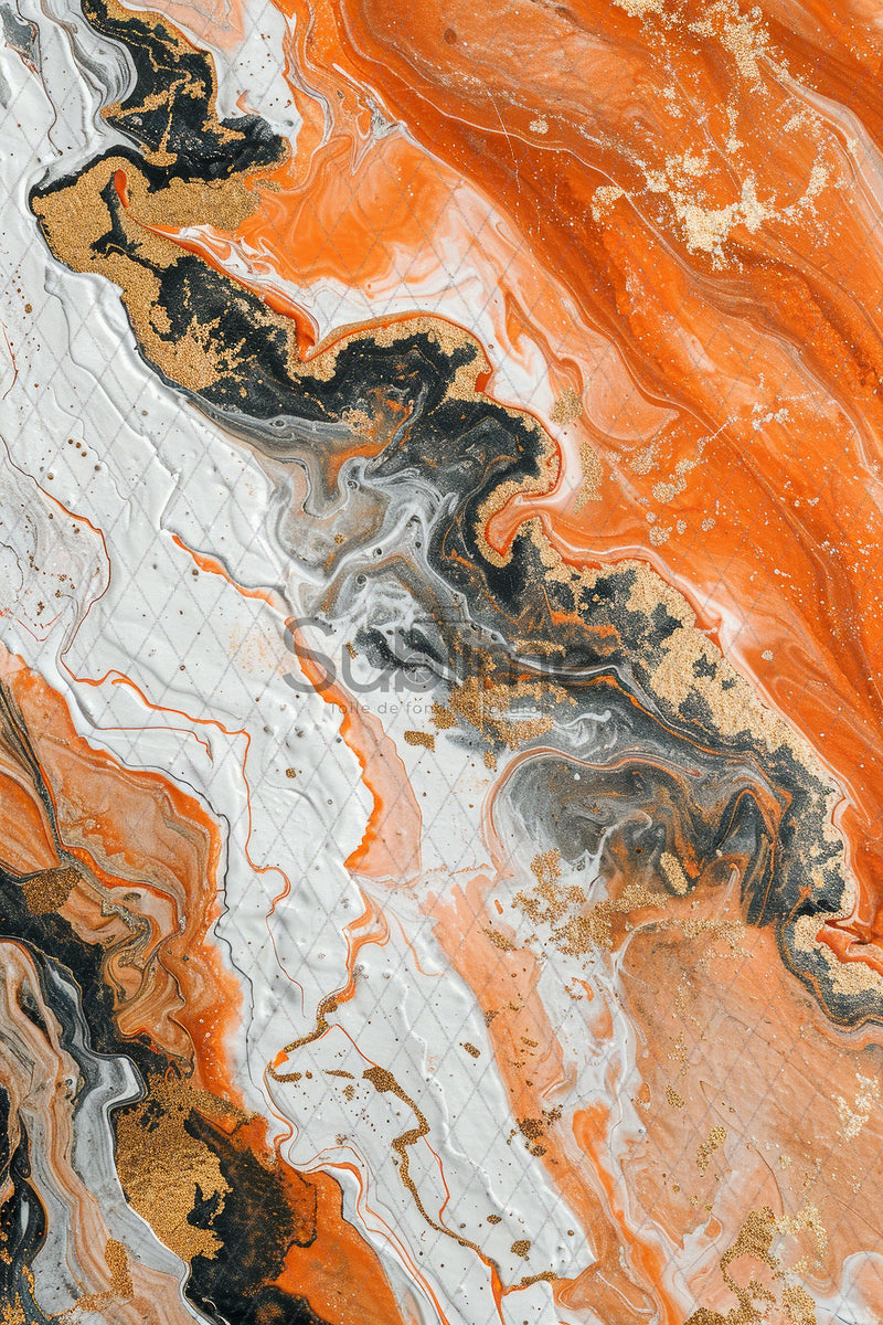 Fine Art Jaune et Orange-29