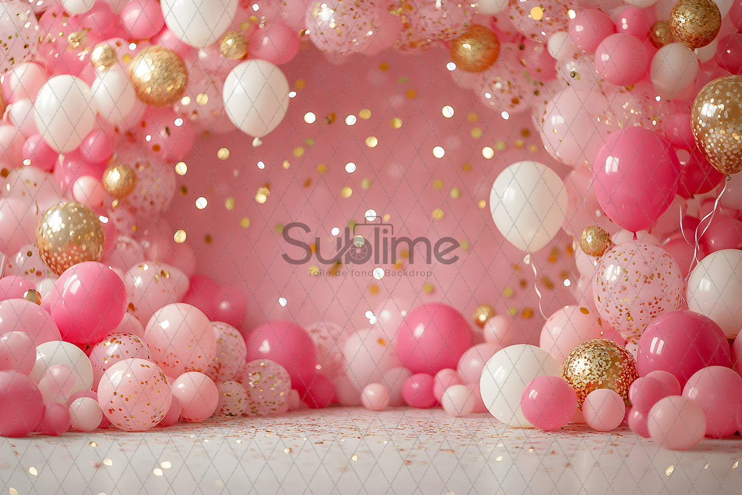 Smash Ballon Rose-24