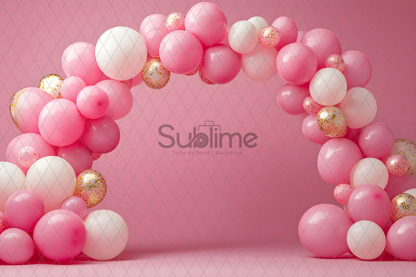 Smash Ballon Rose-23