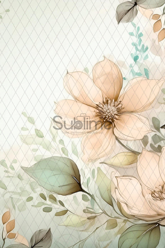 Fine Art White, Beige and Gray-21
