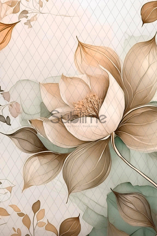 Fine Art White, Beige and Gray-21