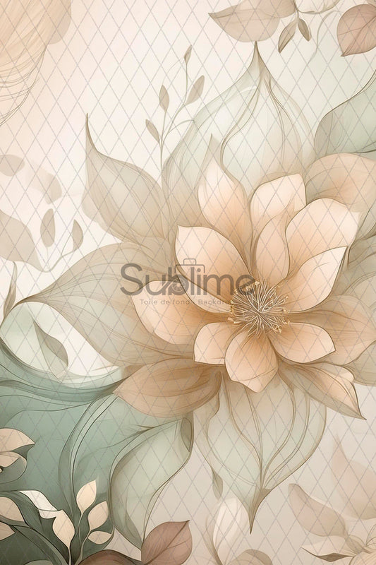 Fine Art White, Beige and Gray-21