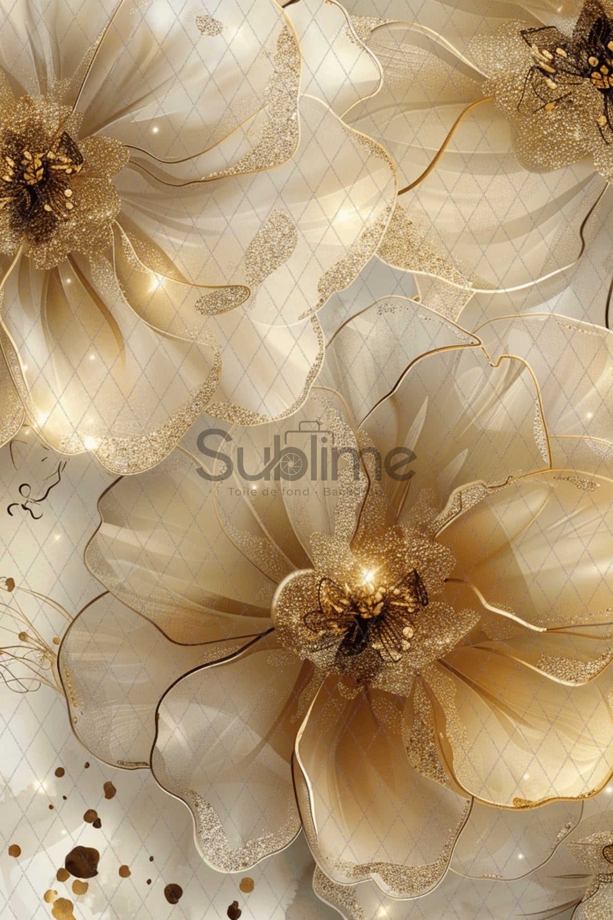 Fine Art White, Beige and Gray-21