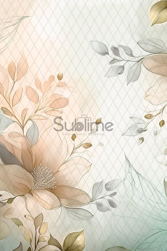 Fine Art White, Beige and Gray-21