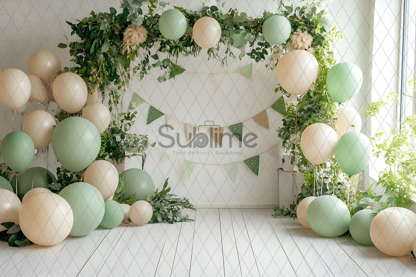 Smash ballon vert-4